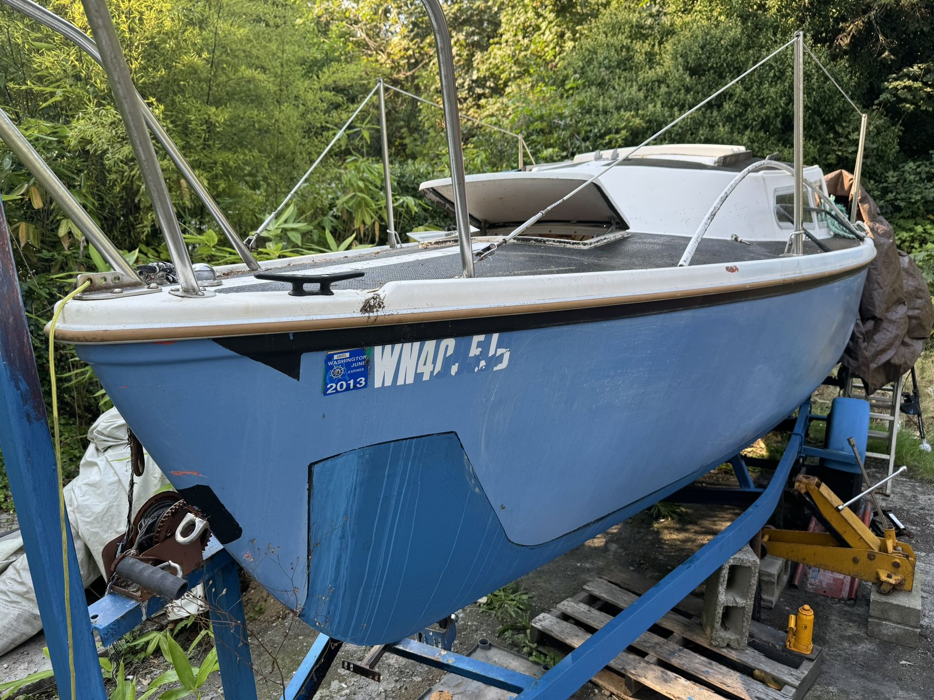 22 ft Catalina sail boat