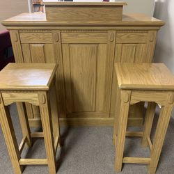 Pulpit Podium And Stands