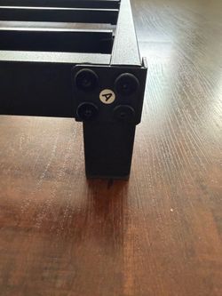 4 Inch Full Size Bed Frame, Low Bed Frame Full Heavy Duty Metal