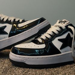 Bape Sta Low Black Size 10