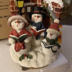Snowman Candle Topper