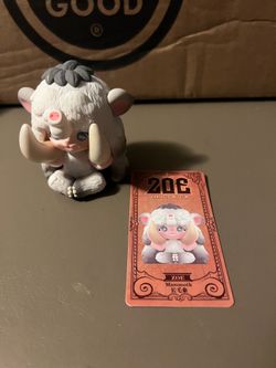 POP MART Zoe Mammoth – Zoe Fantastic Museum Series – Authentic Blind Box Figure