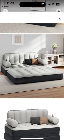 Queen chair/air mattress (read description before messaging me)