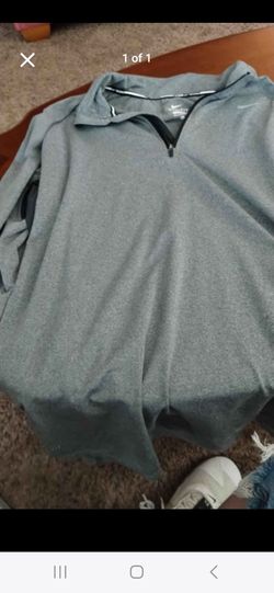 Nike running long sleeve shirt with zipper
