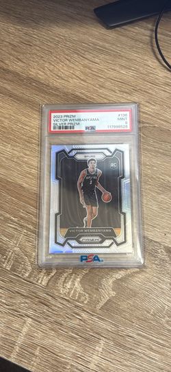 Silver RC Victor Wembanyama Prizm 2024 PSA 9