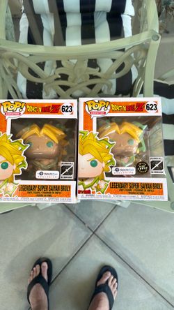 Funko pop Dragonball Z Legendary Super Saiyan Broly chase exclusive set