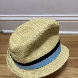 Straw Fedora Hat