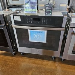 Ge Appliances 30 Inch Wide Wall Oven Stainless Steel