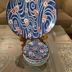 Gorgeous Antique Platter Set   