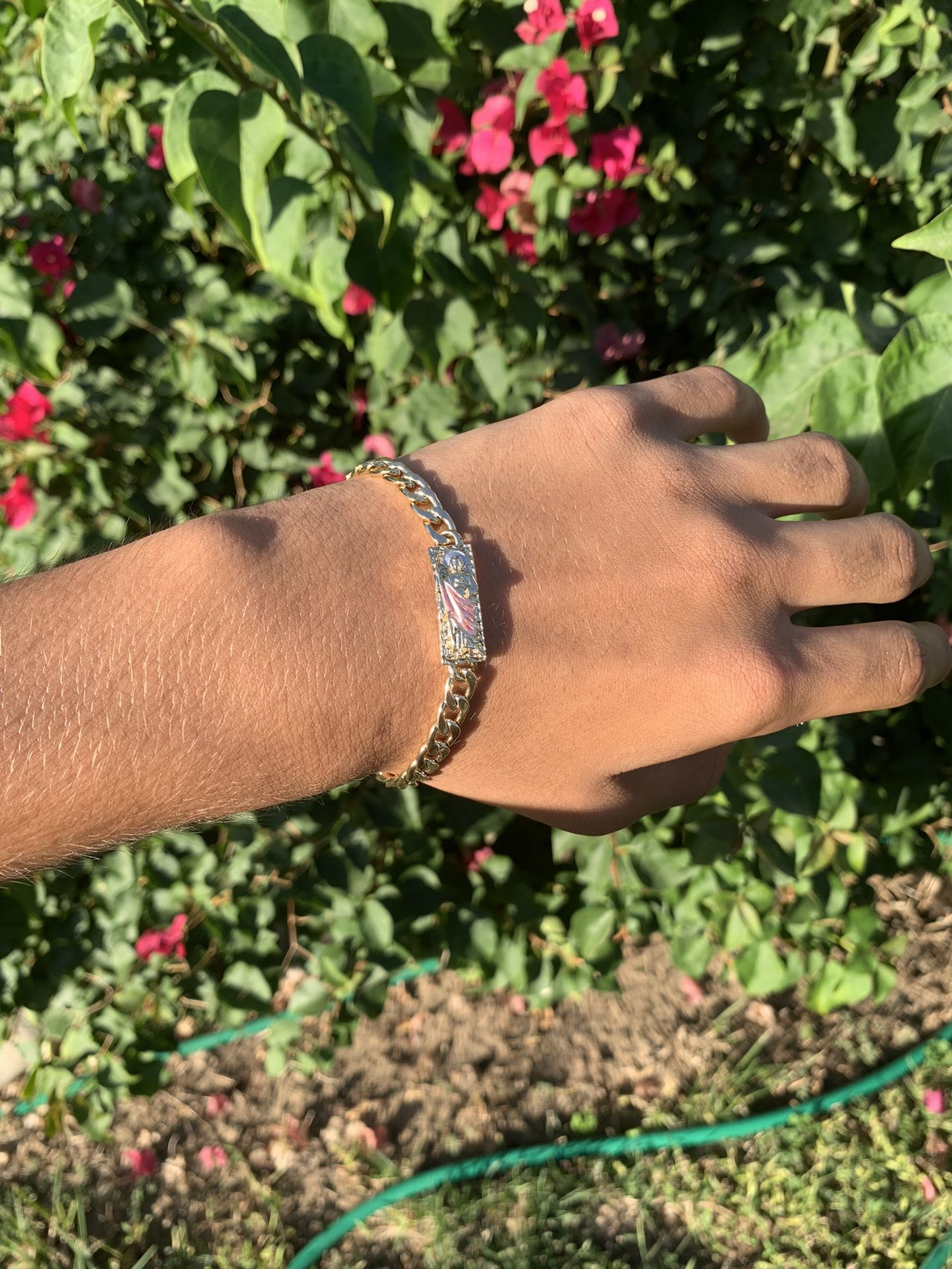 San Judas Bracelet 14k