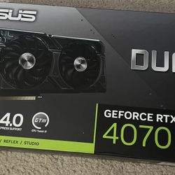 Geforce RTX 4070 Asus Dual