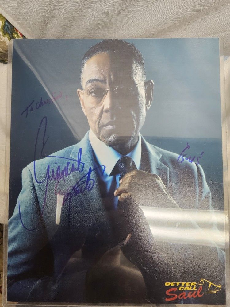 Personalized Giancarlo Esposito signature