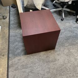 Laminate Cube Side Table