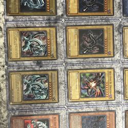 Vintage Yu-Gi-Oh Cards 