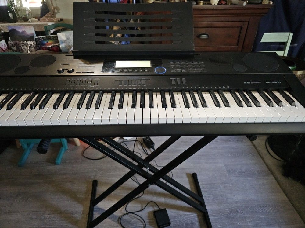 #Keyboard #Piano #Casio WK-6500 76 Key Keyboard 