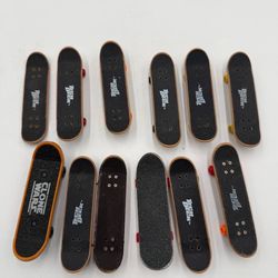 Vintage Tech Deck Lot Of 12 MIXED Mini 96mm Skateboards-Element- Zero