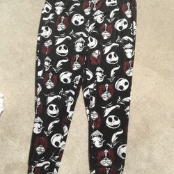 Nightmare Before Christmas womens XL super soft fleece pajama pants - worn once 