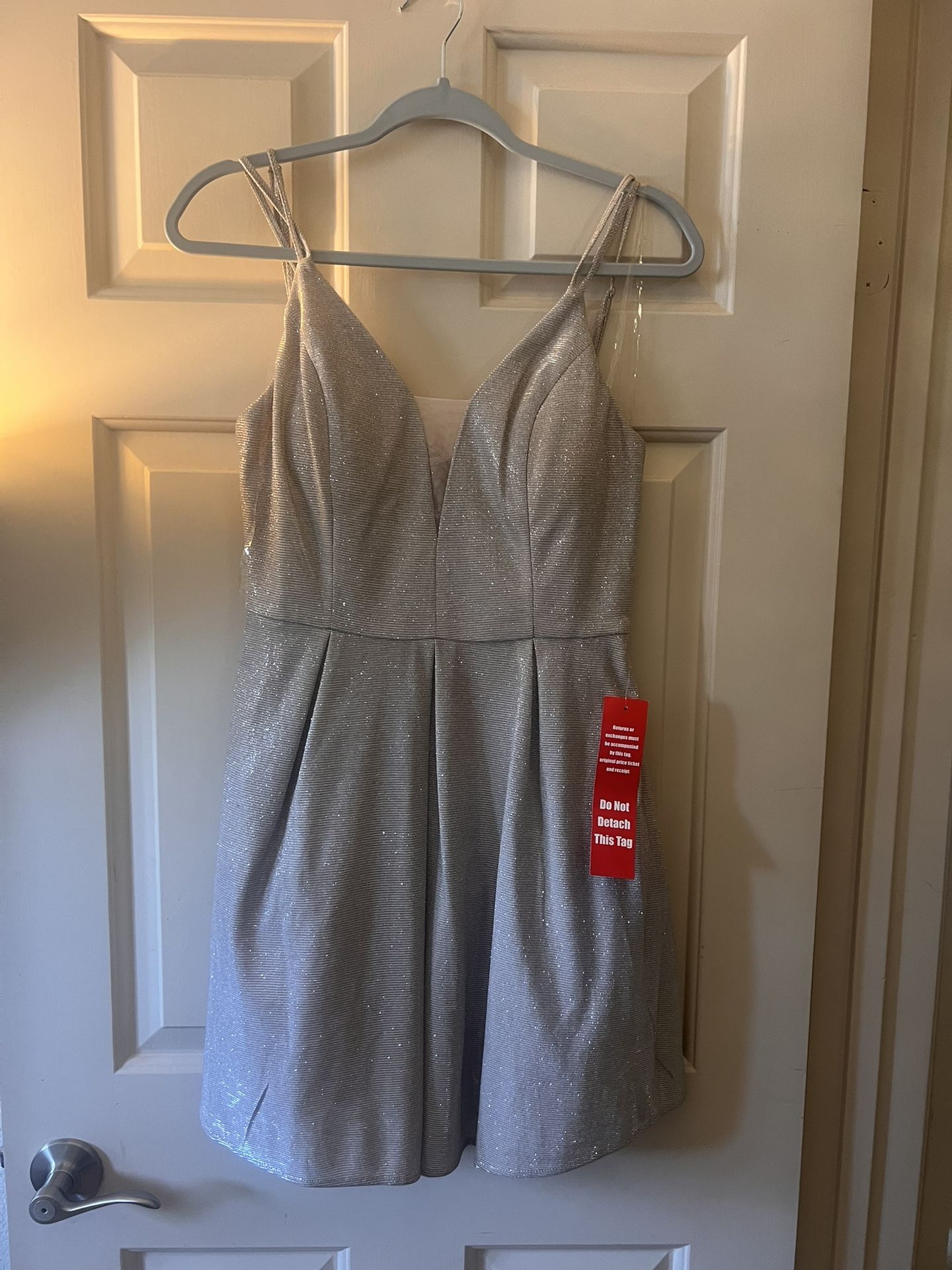 Gold Dress - NEW (Size 7)