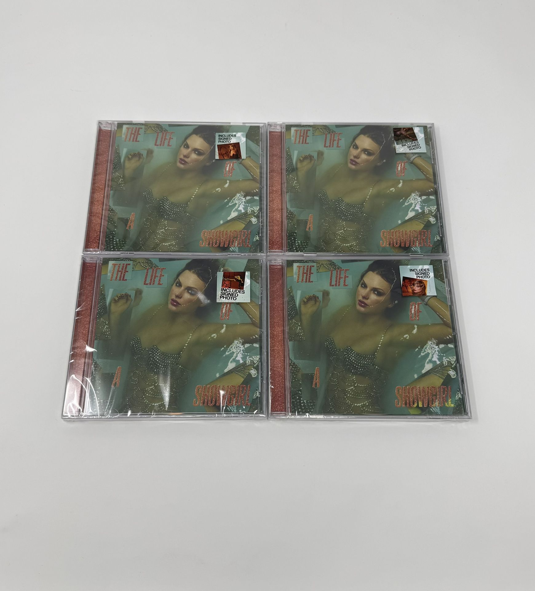 Taylor Swift - The Life of A Show Girl Signed CD