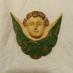 VINTAGE HAND CARVED HAND SIGNED WOOD SCULPTURE 