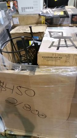 Bar stool pallet