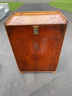 Antique Handmade Tool Cabinet