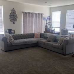 Huge Grey Sofa Sectional