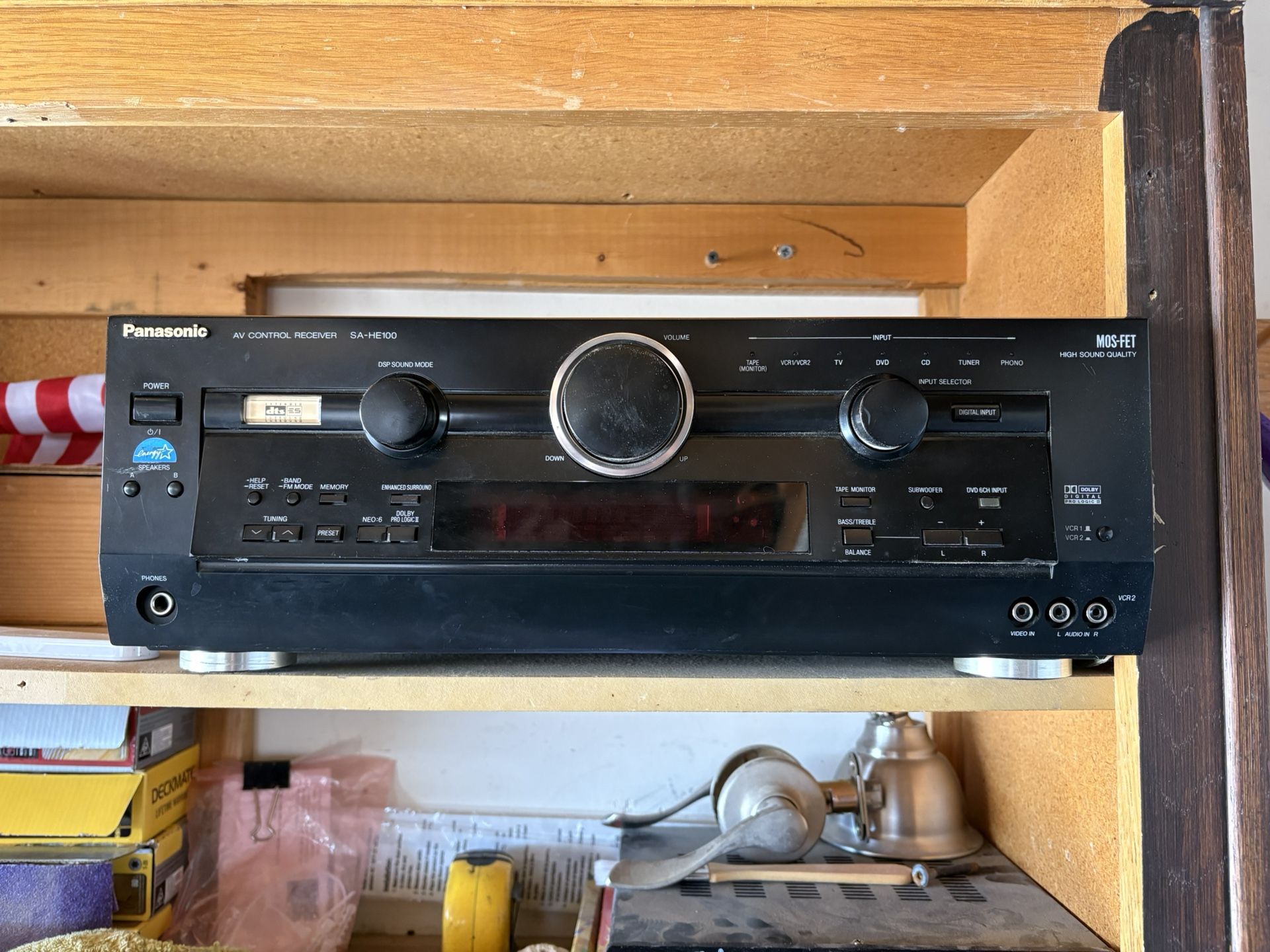 Panasonic Home Theatre Av Control Receiver As He100