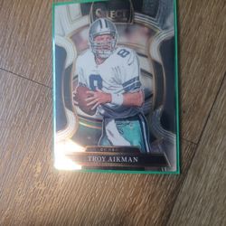 Troy Aikman Dallas Cowboys Football Card. 