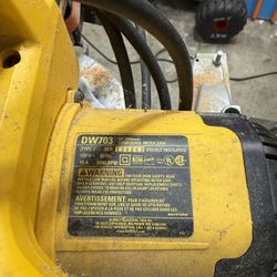 10 Inch Dewalt Miter And Dewalt Jig Saw 