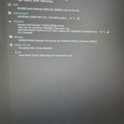 Gaming laptop ASUS TUF (Barely Used)