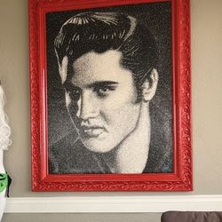 Elvis Presley Art Piece