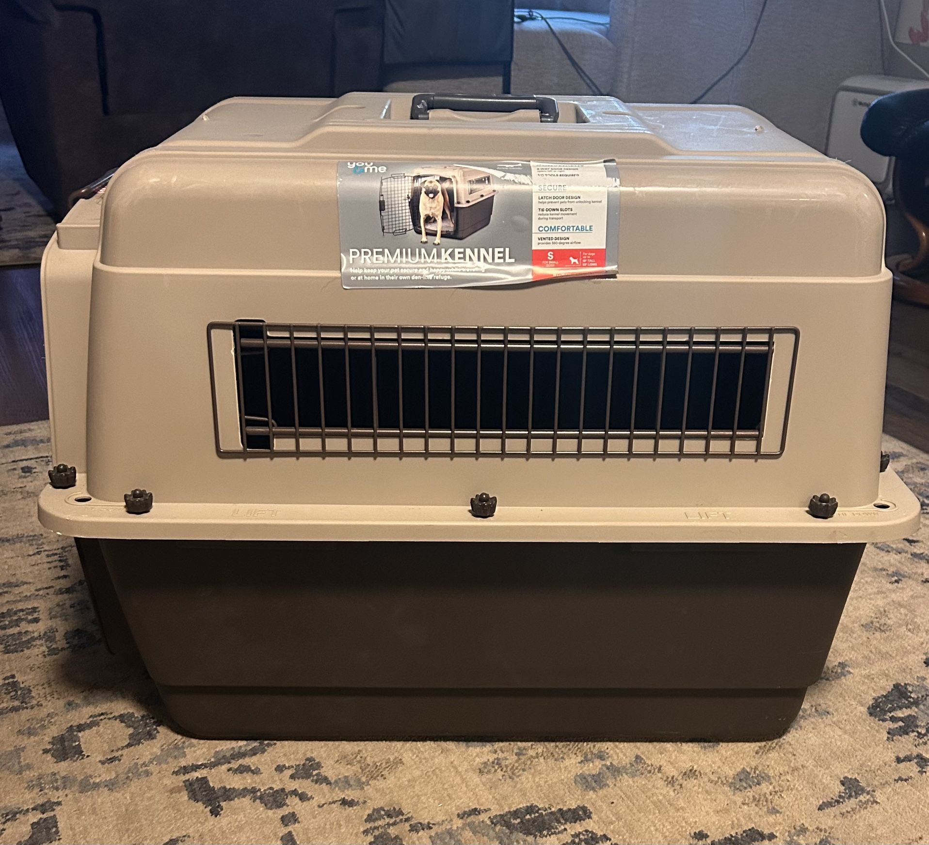 Dog Kennel For Small Dogs - 28L x 20.5 W x 21.5 H