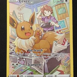 Eevee Brilliant Stars Trainer Gallery tg17 nm