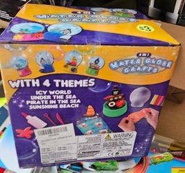 Snow Globe - Kit - 4 in 1 - Kids Craft