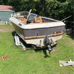  1982 Mercury Inboard AMG engine Easy Load trailer Engine Recently service runs like a top