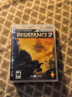PlayStation 3   Resistance 2 .....$10