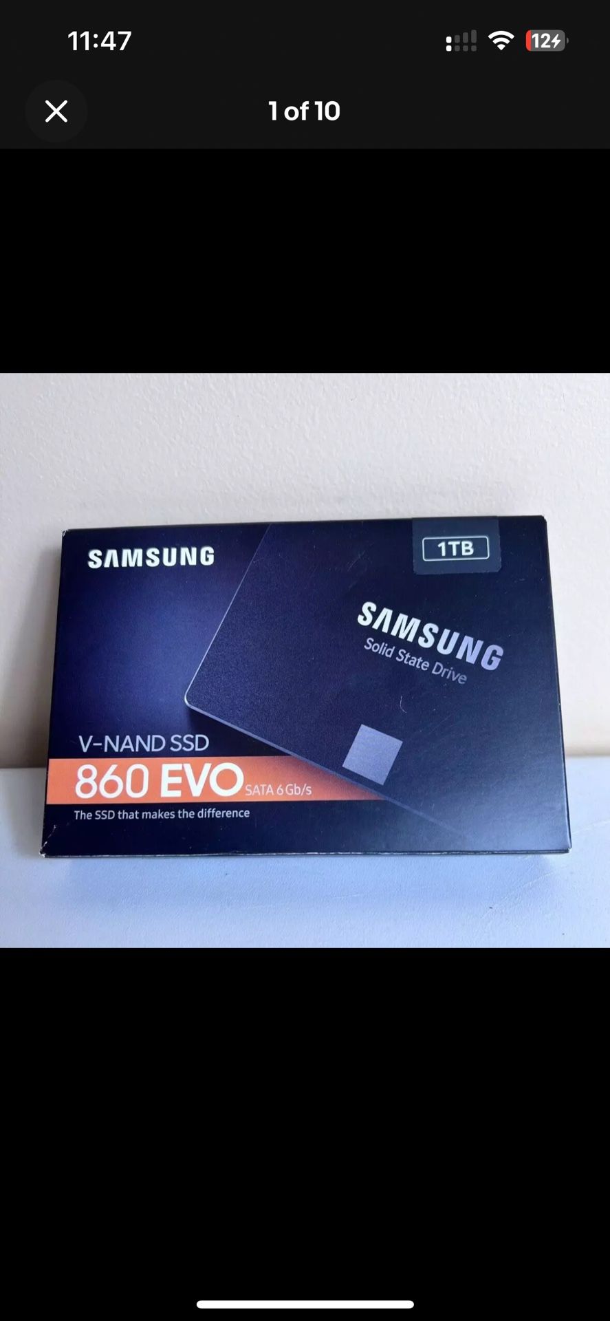 Samsung 860 EVO 1TB,Internal, 2.5 inch (MZ-76E1T0B/AM) Solid State Drive