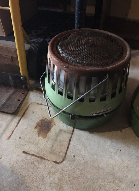 Coleman Camping heater vintage