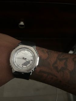 Casio G-Shock Ana-Digi Watch Silver