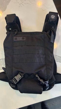 Mission Critical Tactical Baby Carrier for Dads (Black)