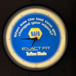 Napa Light Up Clock 