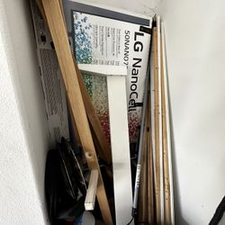 Queen Size Bed Frame + Mattress 