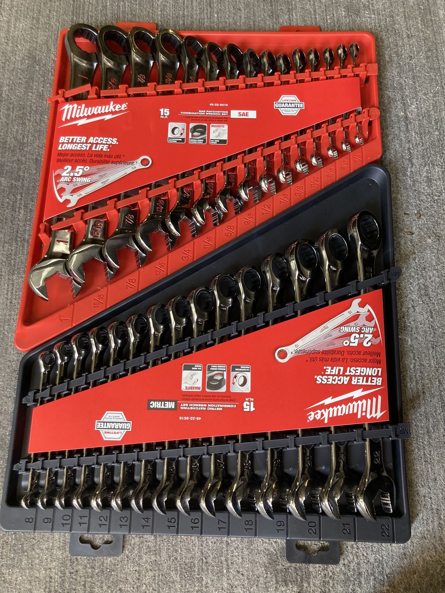 Milwaukee 30pc Ratcheting Wrench Set NEW