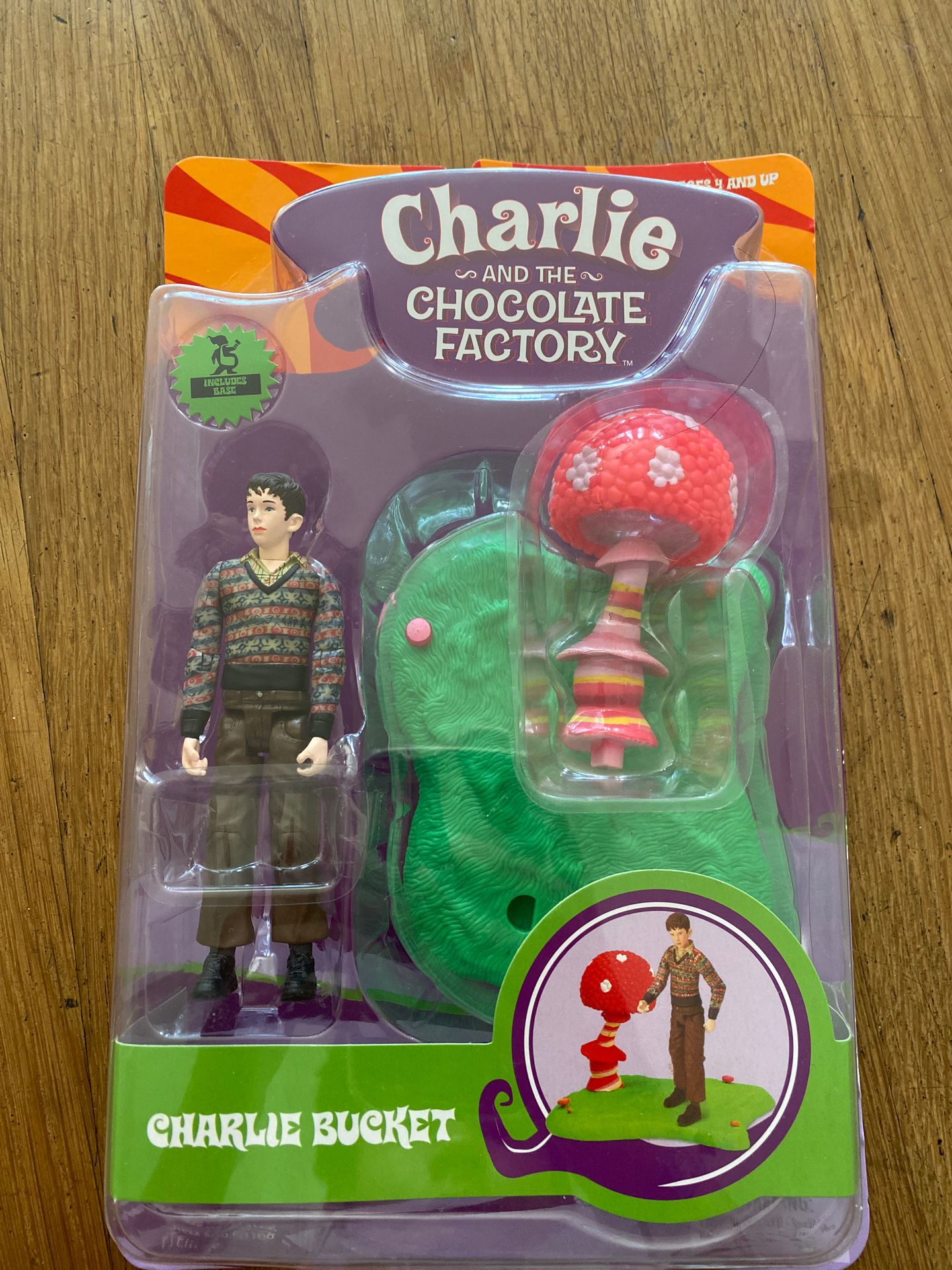 Charlie and the Chocolate Factory Charlie Bucket Collectable Figurine Toy with Base