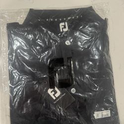 Golf FootJoy Black Shirt (Large)