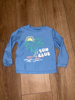 Kids Sun Club Long Sleeve Rash Guard 18 Months