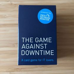 Paessler Card Game Game Against Downtime Box