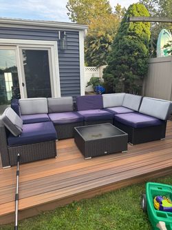 7 piece outdoor patio set