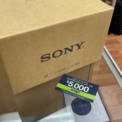 Sony FX3 Cinema Camera